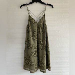 Selfie Leslie Sage Green Dress